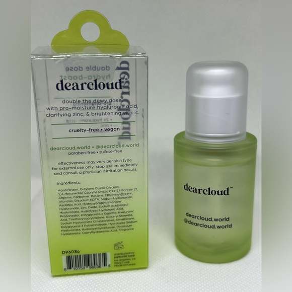 dearcloud Double Dose Hydra Boost Serum pro-brightening - Picture 2 of 3